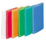 LIHIT LAB(リヒト) リクエスト・透明クリヤーブックA4 10枚P(箔押し代込み)