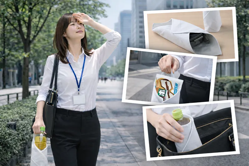 夏のノベルティで活躍 冷え冷え大判シート